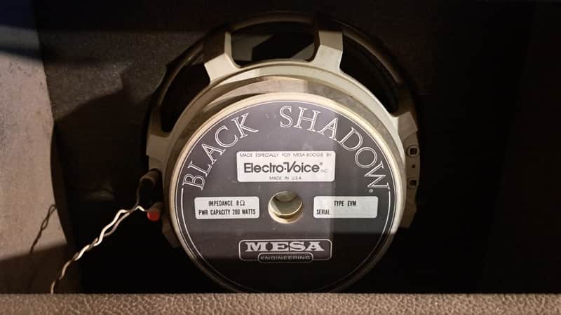 Coppia casse Mesa Boogie 200 watt  - Coni: 1x 12 Black Shadow image 1