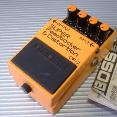 Boss DF-2 Super Feedbacker and Distortion 1985 - 1989 Made In