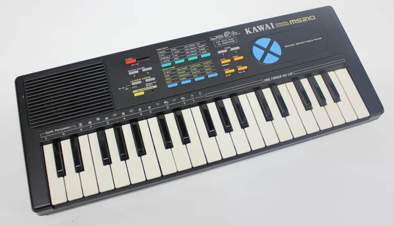 Vintage Kawai MS 210 16 bit PCM Synthesizer Synth w Variation Section image 1