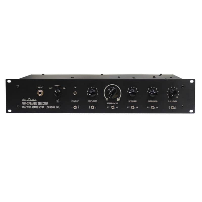 de Lisle de Lisle Amp-Speaker Selector 8×6 Pro Plus with Reactive Attenuator Load Box and DI image 1