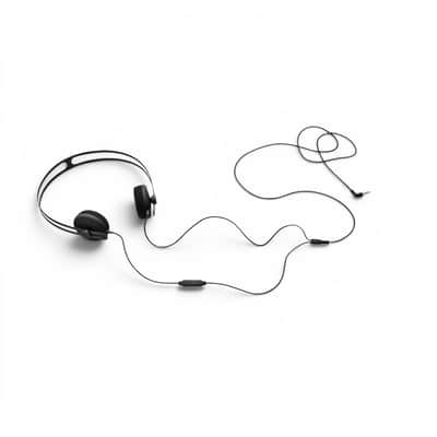 AIAIAI Tracks On-Ear Headphones Standard 3.5mm with Mic, Black image 2