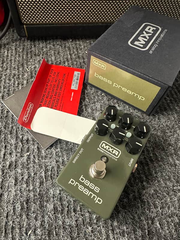MXR M81 Bass Preamp 2014 - Present - Olive image 1