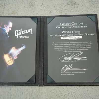 2008 Gibson Les Paul "Inspired By" Joe Bonamassa Goldtop image 5