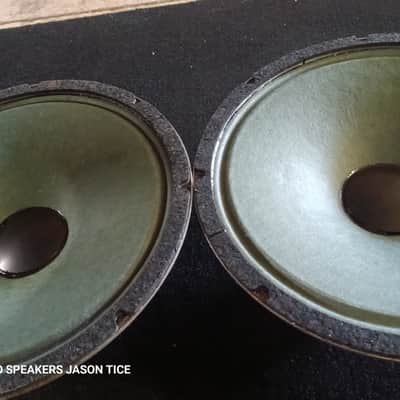 JENSEN P12 HEMP FIBER CONE 16 OHMS 2 AVAILABLE 30 WATTS OF FAT THICK MEATY TONALITY P.M.R. SPEAKER 1950s image 14