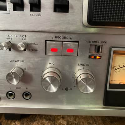 PLEASE READ AD!!! Sony TC-755 1/4” 10.5 inch Auto Reverse Reel to Reel Tape Deck Recorder image 2