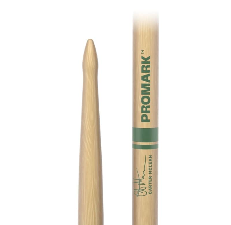 PROMARK RBCMW CARTER MCLEAN HICKORY DRUMSTICK WOOD TIP *NEW*