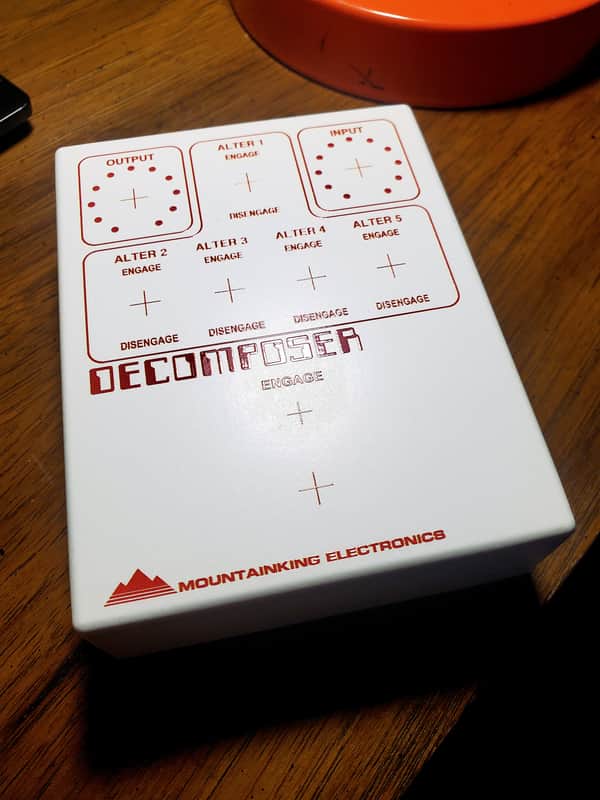 Mountainking Electronics Decomposer 24HR SALE! multimode fuzz maker experimental tremolo wavefolder synth fuzz image 1