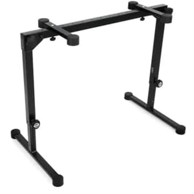 K&M 18820 Omega Pro Keyboard Stand + Second Tier, Third Tier, Table Top, Cable Organizer, Laptop Holder, Universal Holder, Adapter, Extension Rod, Boom Arm + more image 3