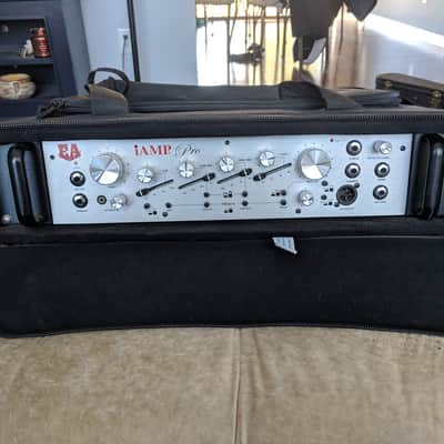 Euphonic Audio iAMP Pro 1200 Bass Head w/ Gator GRB-2U Rack Bag image 1