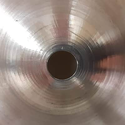 A. Zildjian 14" Canadian Hollow Logo New Beat Hi-Hat Cymbals (Pair) 1970s image 9
