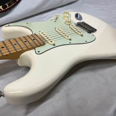 Squier Deluxe Roadhouse Strat Stratocaster Electric Guitar MIM - Made in Mexico - Olympic White image 20