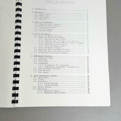 Oberheim OB-8 OB8 Analog Synth - 2nd Ed 1983 Owner's Manual Bild 3