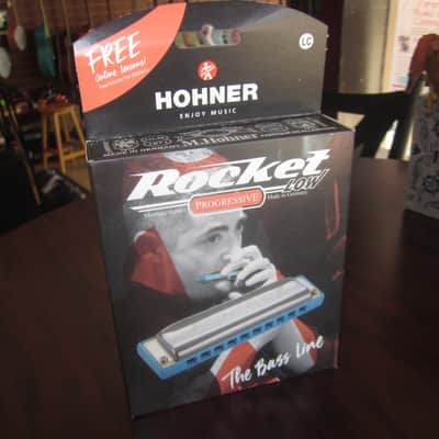 Hohner Rocket Low Progressive Series C Harmonica M2016BX-LC image 3
