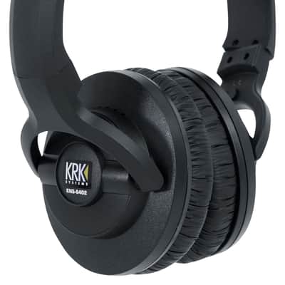KRK KNS 6402 Closed-Back Studio Recording Tracking Editing Mixing Headphones image 1