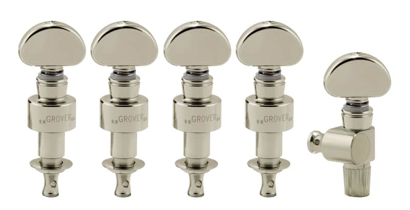 Grover 121N5 PLANETARY™ Banjo Pegs, Nickel Finish