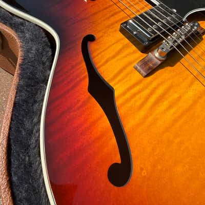 Gibson ES-175 Figured 2017 - Vintage Sunburst image 11