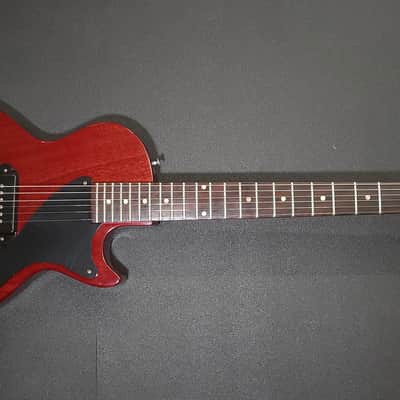 1955 Gibson Les Paul Junior Cherry; Factory Kalamazoo Refin w/Case image 4