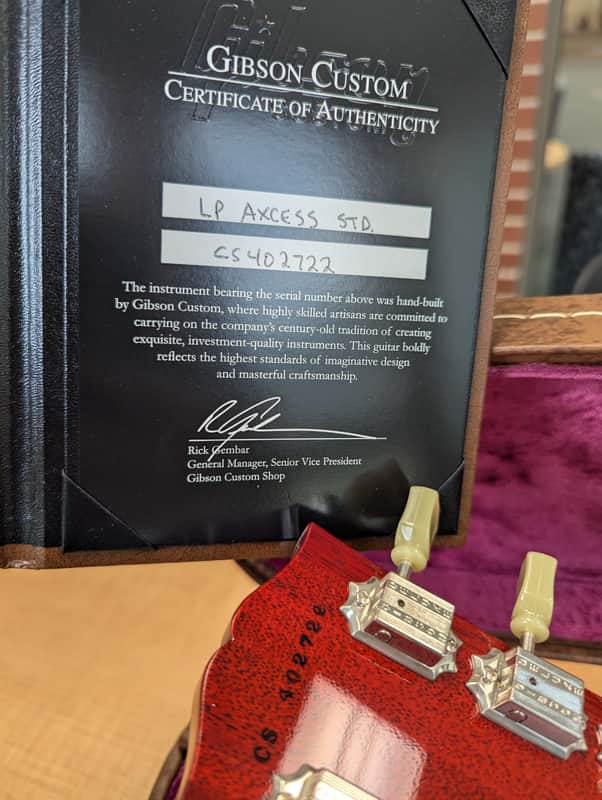 Gibson Les Paul Axcess Standard 2014 –  (Floyd Rose, w/ COA) 2014 - Iced Tea Burst image 1