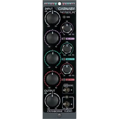 Cranborne Audio Carnaby Harmonic EQ 500-Series Equalizer Module 2023 - Present - Black image 1