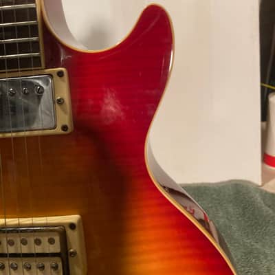 Electra MPC X330 - Cherry Sunburst with OHSC MIJ image 7