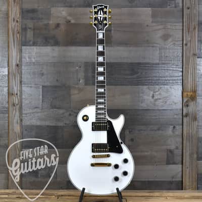 Gibson Custom Shop Les Paul Custom - Alpine White with Hardshell Case image 2