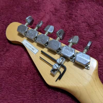 Vista(Samick) Strat copy 1988 - Black - Made in Korea image 7