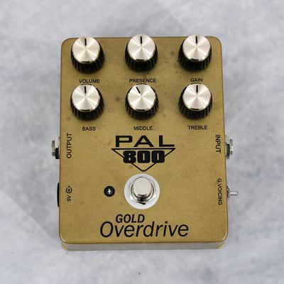 PedalPalFx PAL 800 GOLD Overdrive - Gold image 5