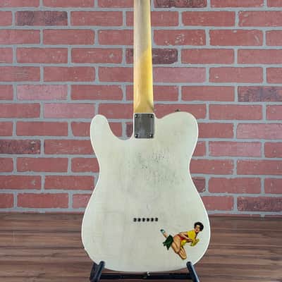 Pin-Up Custom Guitars Kendall "T" Style Custom Electric Guitar - Blonde image 13