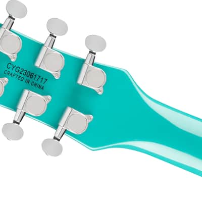 Gretsch G5232T Electromatic Double Jet FT with Bigsby, Laurel Fingerboard, Caicos Green B-Stock image 5