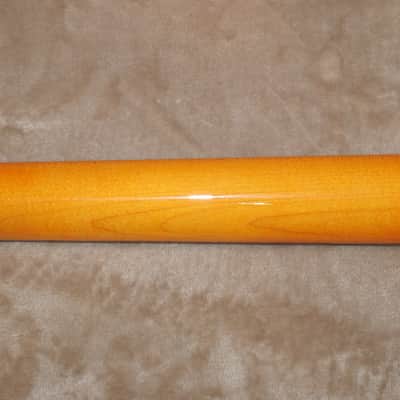 WD Music SNVSVPF Lic. Fender Pau Ferro Stratocaster Neck Vintage Amber Gloss Poly Soft V Profile #2 image 11