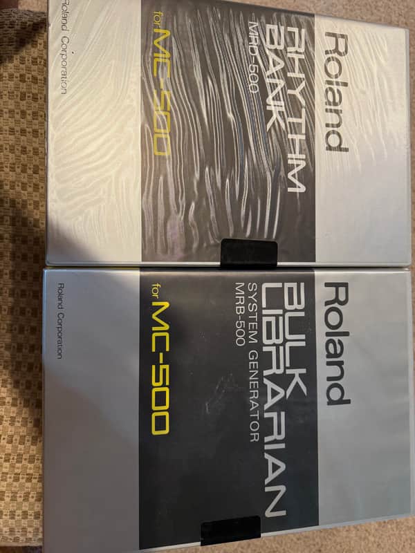 Roland MC-500 Bulk Librarian and Rhythm Bank 1990's image 1
