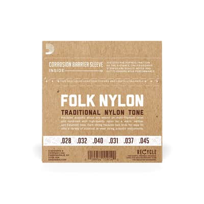 D'Addario EJ32C Pro-Arte Ball End Clear Nylon Classical Guitar Strings image 2