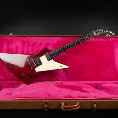 1989 Gibson Explorer with Ebony Fretboard - Wine Red | USA Vintage Post Norlin Era Bill Lawrence “The Original” Humbucker Pickups 3.65kg | OHSC image 2