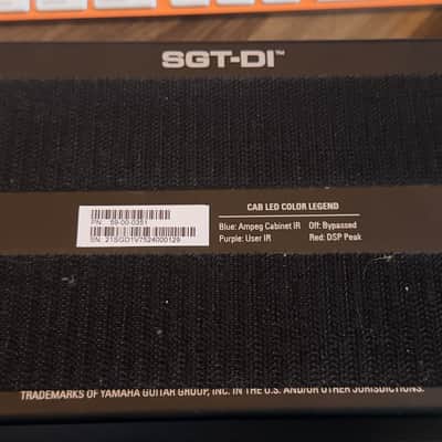 Ampeg SGT-DI Bass Preamp / DI 2023 - Present - Silver / Black image 6