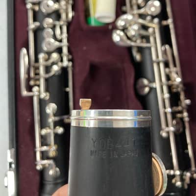 Yamaha YOB-441 Intermediate Grenadilla Oboe 2010s - Black image 2