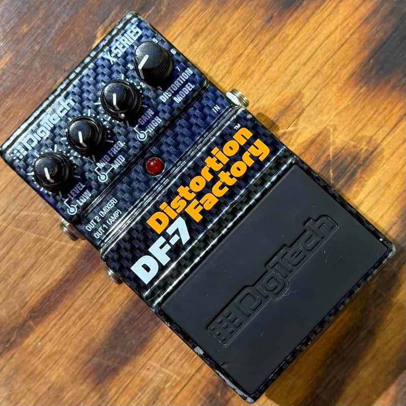 DigiTech DF-7 Distortion Factory 2010s - Carbon Fiber image 1