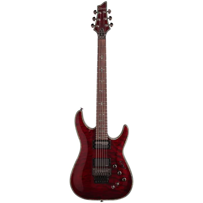Schecter Hellraiser C-1 FR-S Electric Guitar - Black Cherry