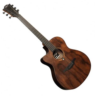 Lag SAUVAGE-L-ACE Auditorium Cutaway Acoustic-Electric Left-Handed - Satin Natural image 3