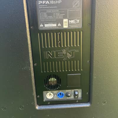 NEXT-proaudio PFA18sHP 18” Active Front-Loaded High Power Subwoofer | 2960W | Networkable DSP | Pro Live Sound image 6