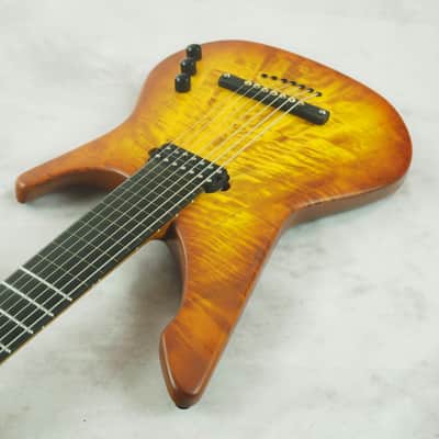 Manne Semiacustica 7 Lionel Loueke half fretless half fretted image 6