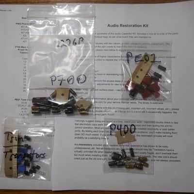 Marantz 2226B Restoration Kit. Caps, Trimmers, Transistors. Quality Parts at a Great Price! image 4