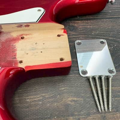 1995-96 Fender Japan JB-STD Jazz Bass Body CAR Made in Japan image 2
