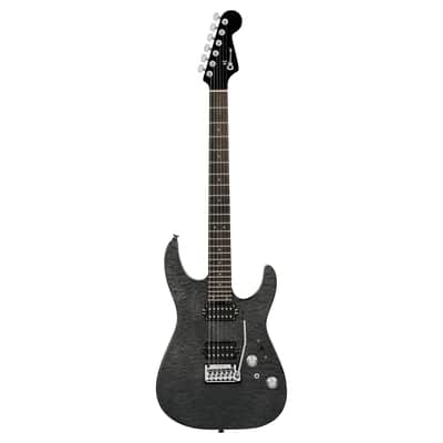 Used Charvel Pro-Mod Plus Dinky DK24 HH 2PT E QM Guitar - Midnight Ocean image 2