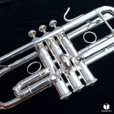 Bach Stradivarius C 180SL- 229 Chicago large lightweight trumpet case mouthpiece gamonbrass image 12