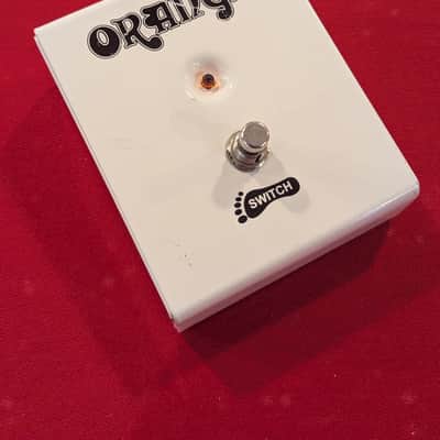 Orange FS-1 Single Button Amp Footswitch 2010s - White image 1