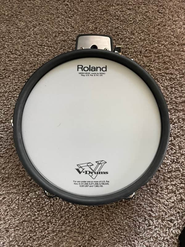 Roland PDX-100 V-Pad 10" Dual-Trigger Mesh Drum Pad 2010s - Black image 1