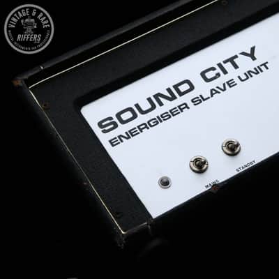 *Serviced* c.1970s Super Rare Sound City Energiser Slave Unit S 120 Watt Dallas Arbiter London Vintage British Amp 120w PA Systems image 8