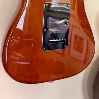 Fender American Rare Ultra HSS Stratocaster Flamed Maple Tiger Eye image 9