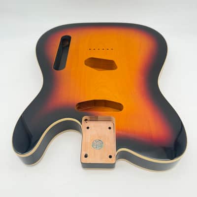 HooDoo Telecaster Body Alder Bound 3-Tone Light htb6576 image 3