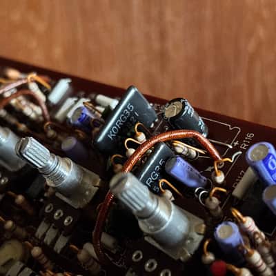 Korg MS-20 Original Analog Mono Synth early model KORG35 w/ patch cables image 12